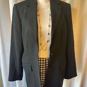 J. Crew Black Tailored Blazer for Formal Occasions